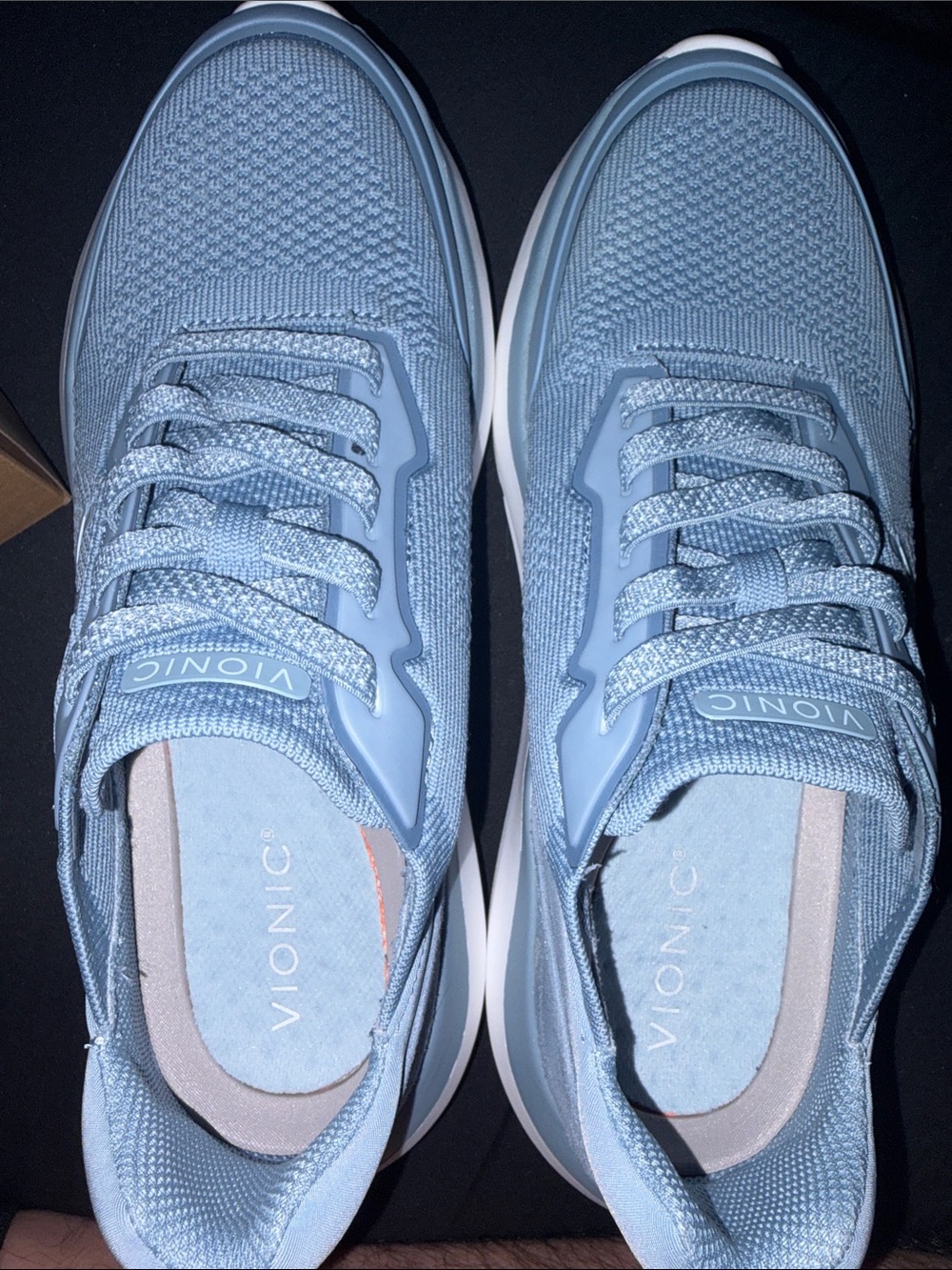 Vionic Walk Max Knit Pacific Blue Mesh Orthotic Women’s Walking Shoes 9.5 - Picture 4 of 8